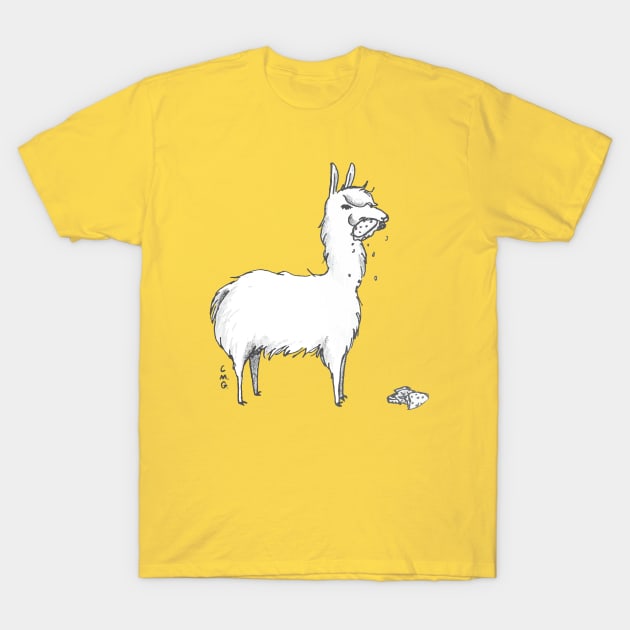 the llama ate my sandwich T-Shirt by CaraGiannone